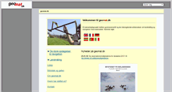 Desktop Screenshot of geomat.dk