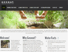 Tablet Screenshot of geomat.com
